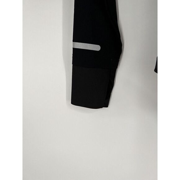 Sweaty Betty Black Fast Track Running Jacket Hood Thumb Holes Lightweight XS - Picture 4 of 5